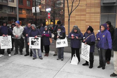 32BJ Genzyme rally