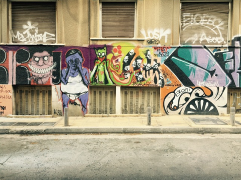 Exarcheia Graffiti by Gary Zabel