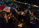 Candles on the Common for Democracy in Hong Kong