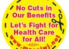 Sticker for Health Care Action Day