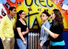 From left to right: Chirayu Patel, Angelica Lorid, Aida Gonzalez, and Jessica Wilson